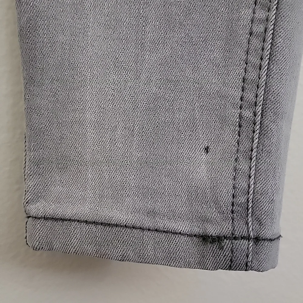 Justice Gray Faded Slim Mid Rise Leggings Jeans 12